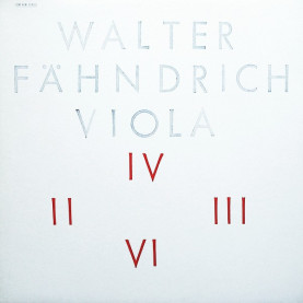 Walter Fähndrich - Viola (1991) [1LP]
