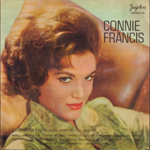 Connie Francis - Pjeva Svoje Najveće Uspjehe (1965) [1LP]