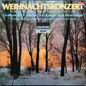 Leontyne Price, Herbert von Karajan, Karl Münchinger, Wiener Philharmoniker, Stuttgarter Kammerorchester - Weihnachtskonzert [1LP]