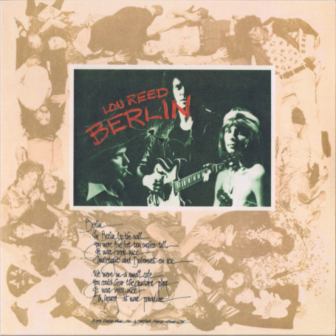 Lou Reed - Berlin (2016) [1LP]