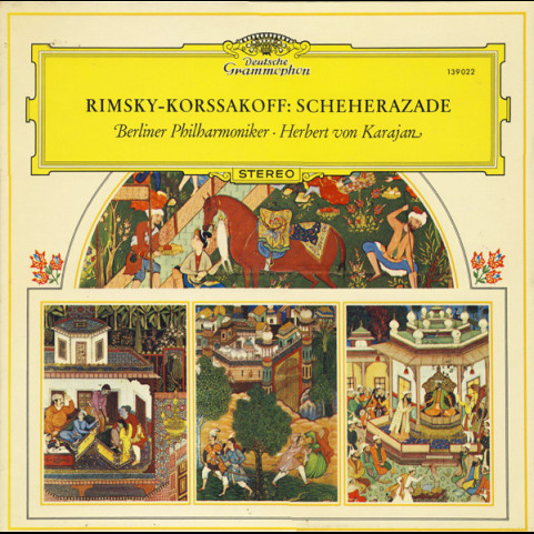Nikolai Rimsky-Korsakov / Berliner Philharmoniker • Herbert von Karajan - Scheherazade [1LP]