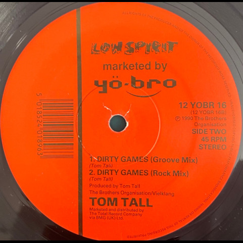 Tom Tall - Dirty Games (1991) [12"]
