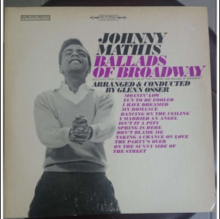 Johnny Mathis - Ballads of Broadway (1972) [1LP]