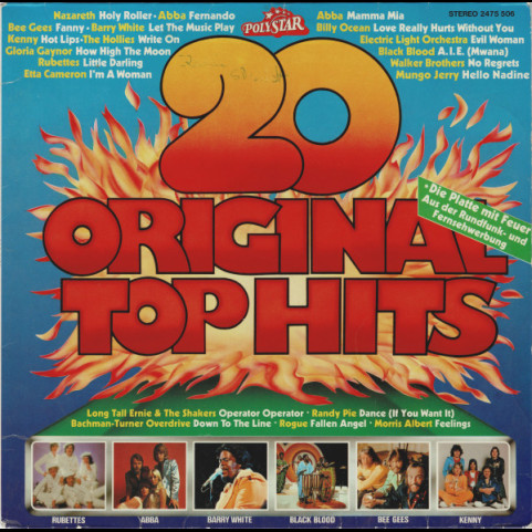 Various - 20 Original Top Hits (1976) [1LP]