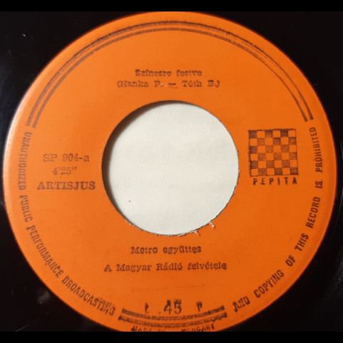 Metro (17) - Színesre Festve / Közel A Sátánhoz (1971) [7"]