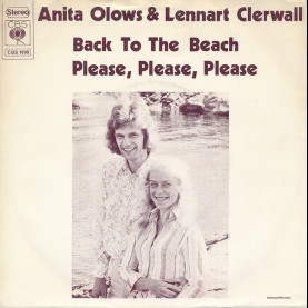 Anita Olows & Lennart Clerwall - Back To The Beach / Please, Please, Please (1973) [7"]