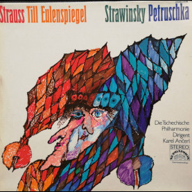 Czech Philharmonic Orchestra, The Dirigent Karel Ančerl - Strauss - Till Eulenspiegel - Strawinsky -  Petruschka [1LP]