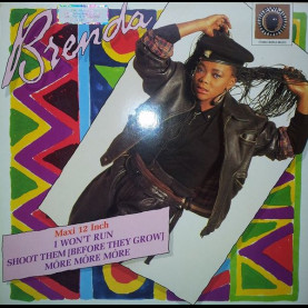 Brenda Fassie - I Won't Run (1990) [12"]