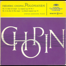 Frédéric Chopin, Stefan Askenase - Polonaisen Nr.3 A-dur, Nr.6 As-dur (1960) [7"]