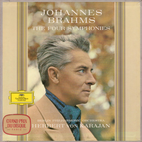 Johannes Brahms - Berliner Philharmoniker, Herbert von Karajan - The Four Symphonies (1965) [1LP] BOXSET