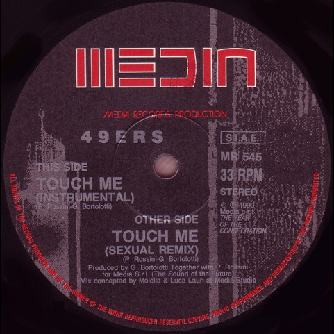 49ers - Touch Me (Remix) (1990) [12"]