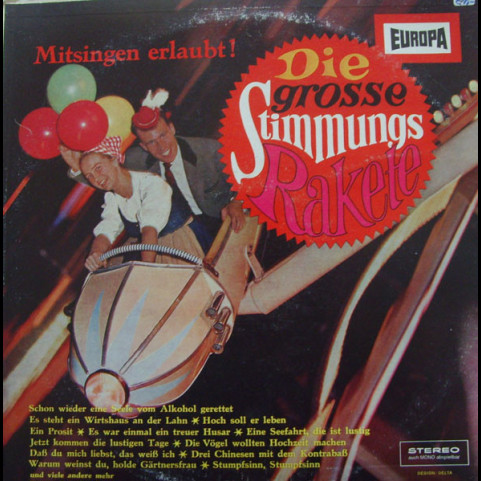 Various - Die Grosse Stimmungsrakete (Mitsingen Erlaubt!) [1LP]