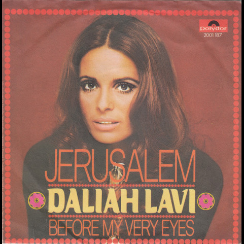 Daliah Lavi - Jerusalem (1971) [7"]