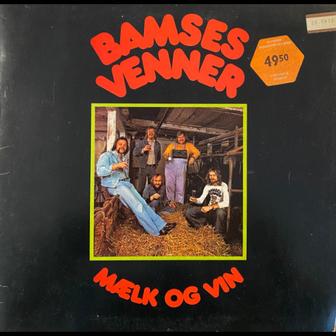 Bamses Venner - Mælk Og Vin (1976) [1LP]