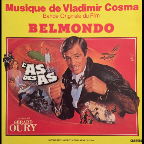 Vladimir Cosma - L'As Des As (Bande Originale Du Film) (1982) [1LP]