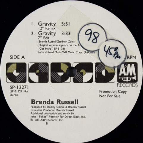 Brenda Russell (2) - Gravity (1988) [12"]