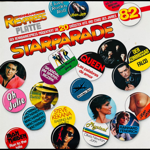 Various - Rennbahn-Express Starparade '82 (1982) [1LP]