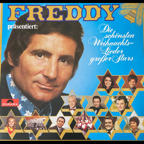 Various - Freddy Präsentiert: Die Schönsten Weihnachts- Lieder Großer Stars (1974) [1LP]