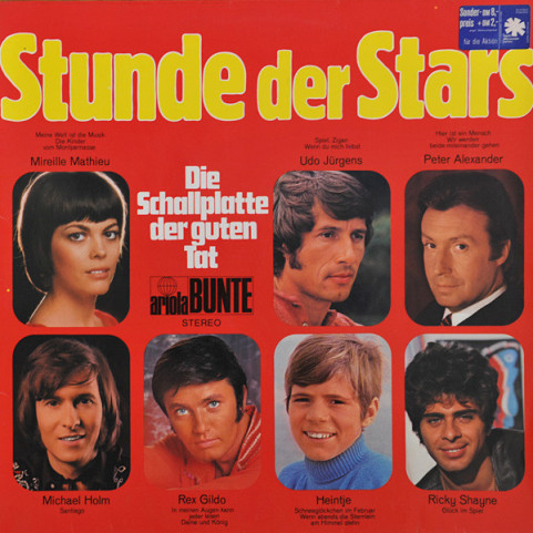 Various - Stunde Der Stars (Die Schallplatte Der Guten Tat) (1971) [1LP]