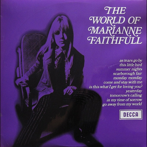 Marianne Faithfull - The World Of Marianne Faithfull (1969) [1LP]