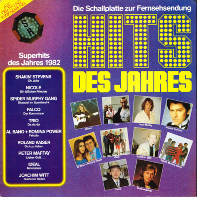 Various - Hits Des Jahres - Die Schallplatte Zur Fernsehsendung - Superhits Des Jahres 1982 (1982) [1LP]