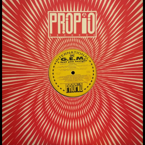 G.E.M. - I Feel You Tonight (1994) [12"]