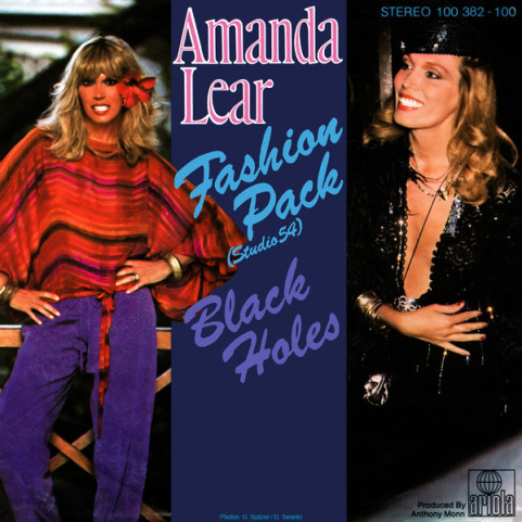 Amanda Lear - Fashion Pack (Studio 54) / Black Holes (1979) [7"]