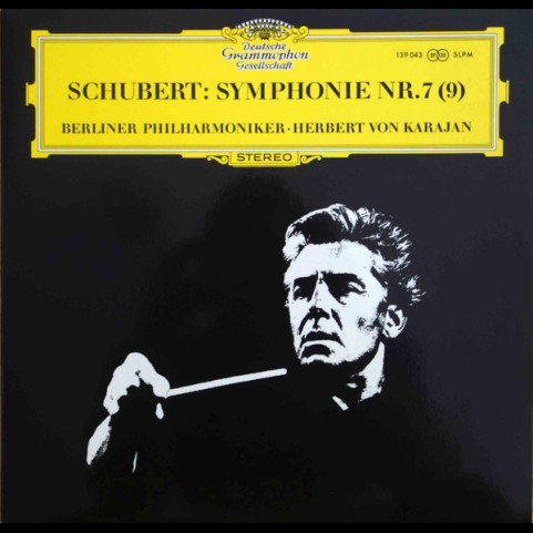 Franz Schubert - Berliner Philharmoniker, Herbert von Karajan - Symphonie Nr. 7 (9) (1969) [1LP]
