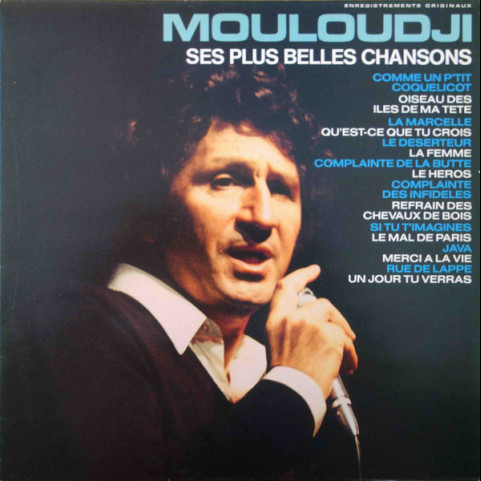 Mouloudji - Ses Plus Belles Chansons  (1986) [1LP]