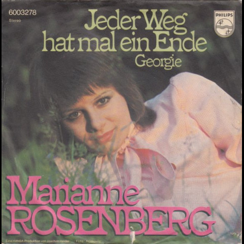 Marianne Rosenberg - Jeder Weg Hat Mal Ein Ende (1972) [7"]
