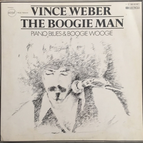 Vince Weber - The Boogie Man (Piano Blues & Boogie Woogie) (1975) [1LP]