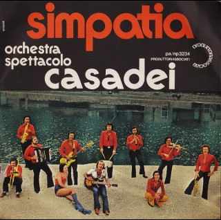 Orchestra Spettacolo Raoul Casadei - Simpatia (1974) [7"]