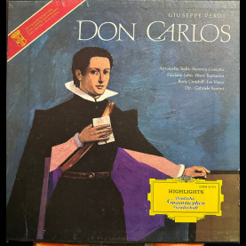 Giuseppe Verdi, Gabriele Santini (2), Orchestra Del Teatro Alla Scala, Coro Del Teatro Alla Scala - Don Carlos (1963) [1LP]