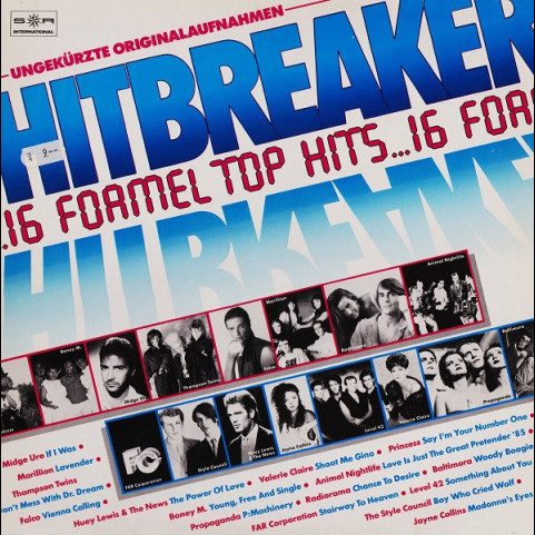 Various - Hitbreaker 1/86 - 16 Formel Top Hits (1986) [1LP]