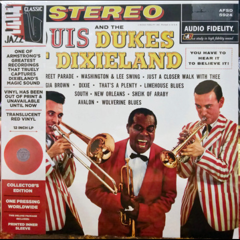 Louis Armstrong - Louis Armstrong and the Dukes of Dixieland (2024) [1LP]