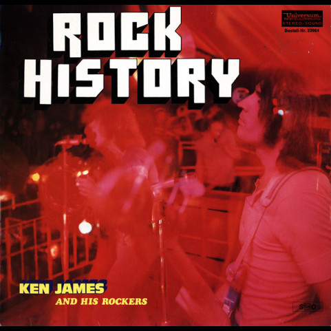 Ken James And His Rockers - Rock History [1LP]
