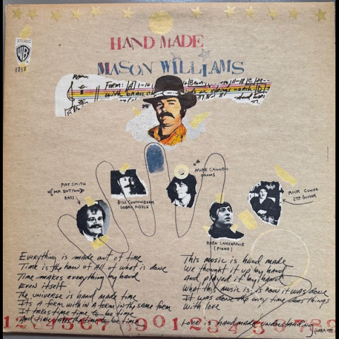 Mason Williams - Hand Made (1970) [1LP]