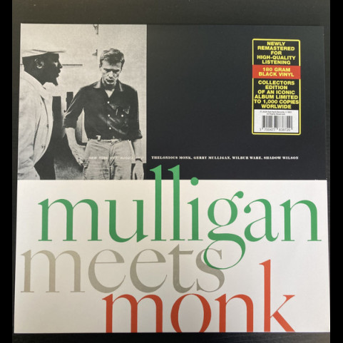 Thelonious Monk And Gerry Mulligan - Mulligan Meets Monk  (2025) [1LP] 180g