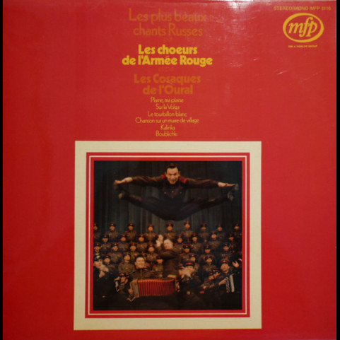 Alexandrov Red Army Ensemble, The, Les Cosaques De L'Oural - Les Plus Beaux Chants Russes [1LP]