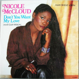 Nicole J McCloud - Don't You Want My Love (1985) [12"]