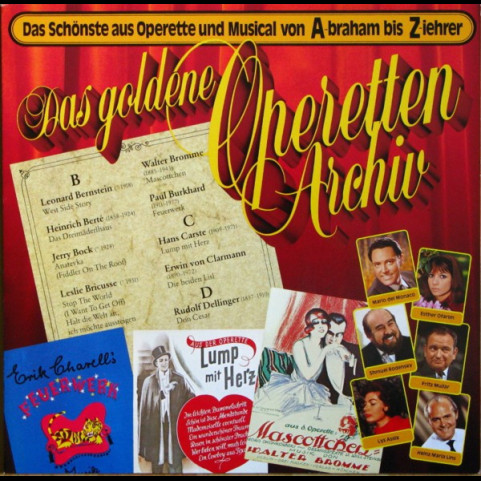 Various - Das Goldene Operetten Archiv • 4 (1982) [1LP]