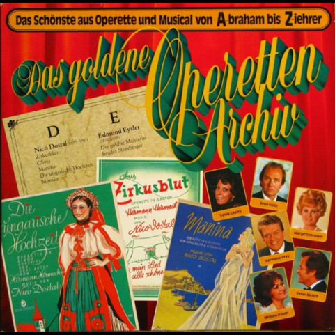Various - Das Goldene Operetten-Archiv (6) (1983) [1LP]