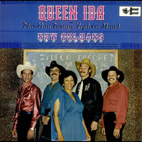 Queen Ida And The Bon Temps Zydeco Band - In New Orleans (1980) [1LP]