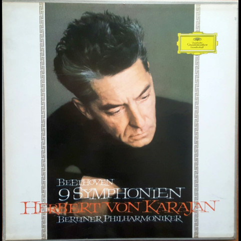 Ludwig van Beethoven – Herbert von Karajan, Berliner Philharmoniker - 9 Symphonien (1963) [8LP] BOXSET