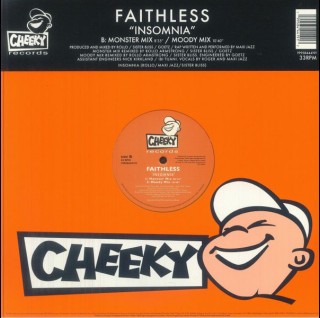 Faithless - Insomnia (2026) [12"] - Orange, 30th Anniversary