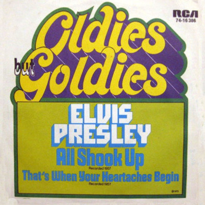 Elvis Presley With Jordanaires, The - All Shook Up (1973) [7"]