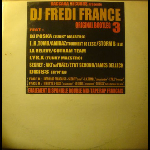 DJ Fredi France - Original Bootleg 3 (1999) [12"]