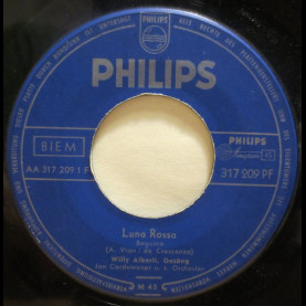 Willy Alberti - Luna Rossa / Vola, Colomba (1957) [7"]