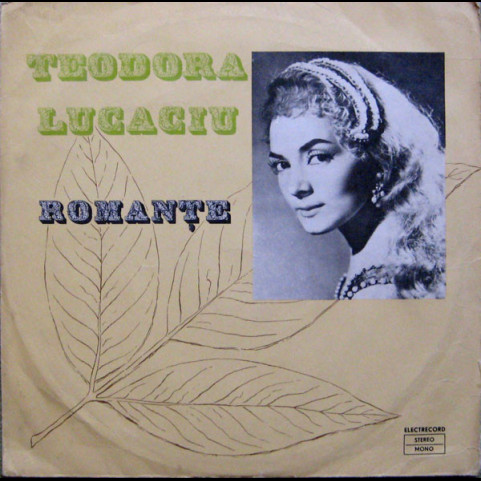 Teodora Lucaciu - Romanțe  (1976) [1LP]