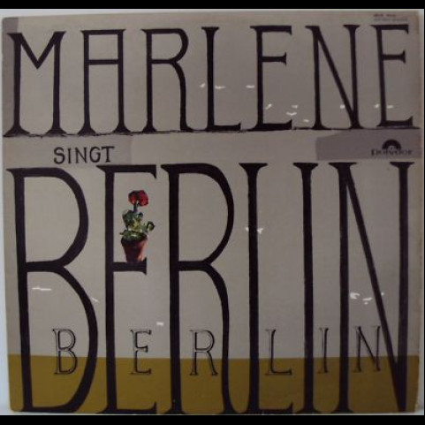 Marlene Dietrich - Marlene Dietrich Singt Berlin Berlin (1965) [1LP]